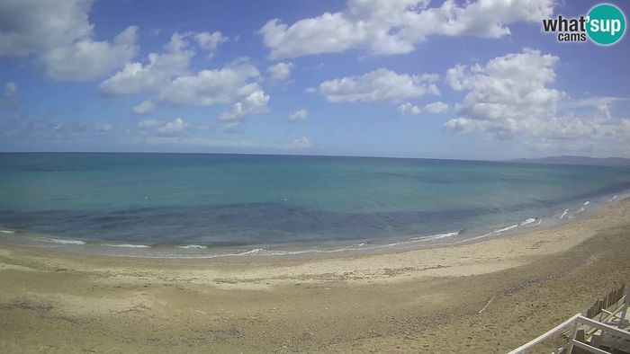 HD Live Webcam Sassari - Spiaggia di Platamona - Sardinien