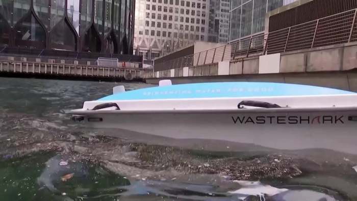 Neuerung in London: Dieser Hai frisst Plastik