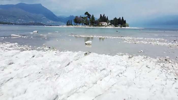 Norditalien: Gardasee nur noch zu 38 Prozent gefüllt