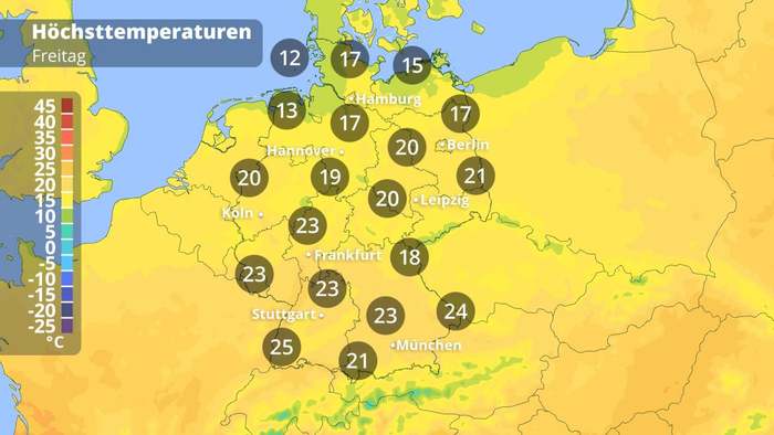 Wetter-Update: Pünktlich zu Pfingsten vom Frühling in den Sommer