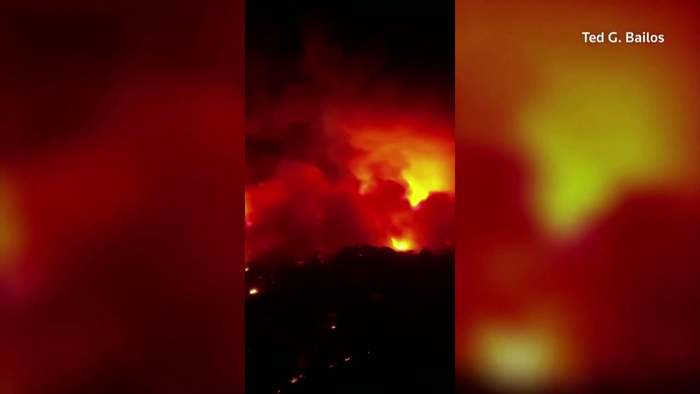 Waldbrand auf Rhodos noch nicht unter Kontrolle - dramatische Schilderungen