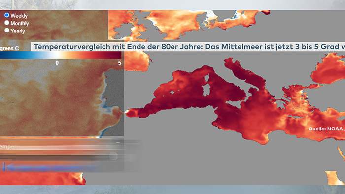 Flammenhölle am östlichen Mittelmeer: Das hat der Klimawandel damit zu tun