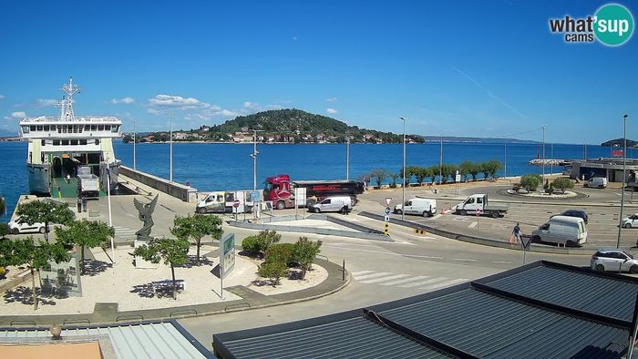 HD Live Webcam UGLJAN - Preko-Fähre nach Zadar