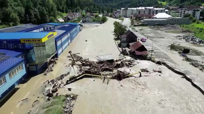 Nach der Flut in Slowenien: Regierung bittet EU und Nato um Hilfe