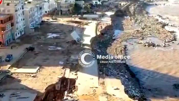 Nach Überschwemmung in Darna: 11.300 Tote, 10.000 Vermisste, 30.000 Vertriebene