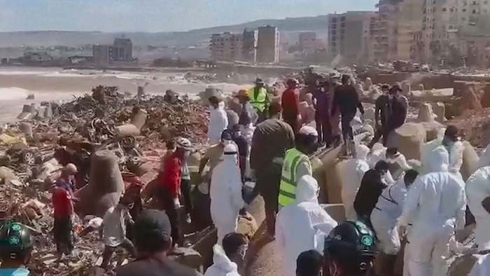 Nach Flutkatastrophe in Libyen: Lage in Darna weiter dramatisch