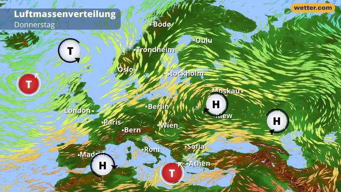 Wetter-Update: Wärme-Hoch wird zum Start ins Wochenende vertrieben