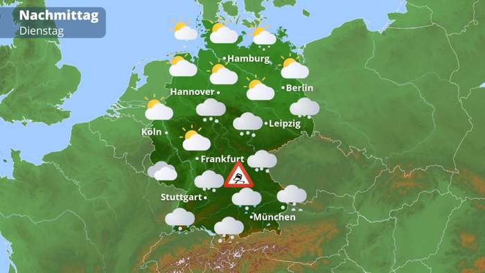 Wetter-Update: Winterliche Verhältnisse in ganz Deutschland