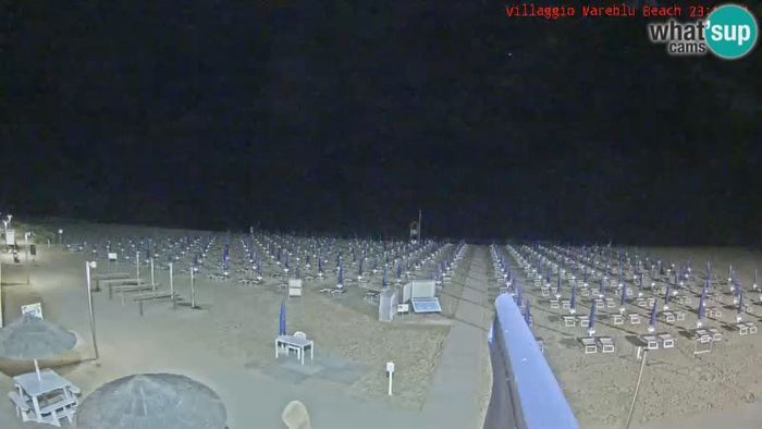 HD Live Webcam Bibione Pineda - Villaggio Mare Blu - Strand - Italien