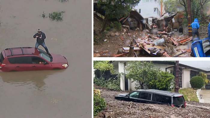 Tote in Kalifornien: Sturm sorgt für Überschwemmungen und Schlammlawinen