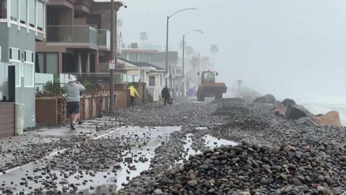 Neuer "atmosphärischen Fluss": Kalifornien erneut von Unwettern heimgesucht
