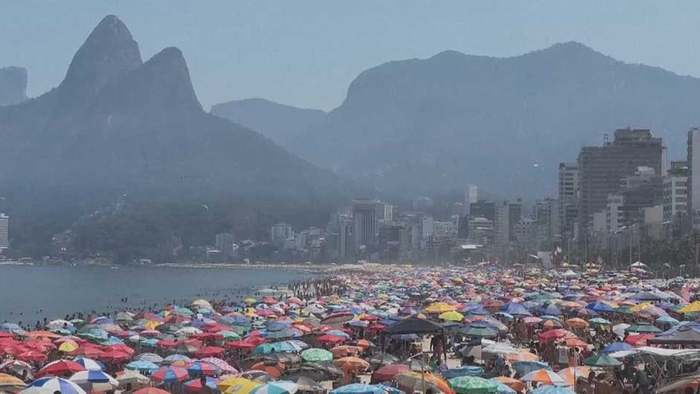 Brasilien unter höchster Hitzewarnung: 40 Grad fühlen sich wie 60 Grad an