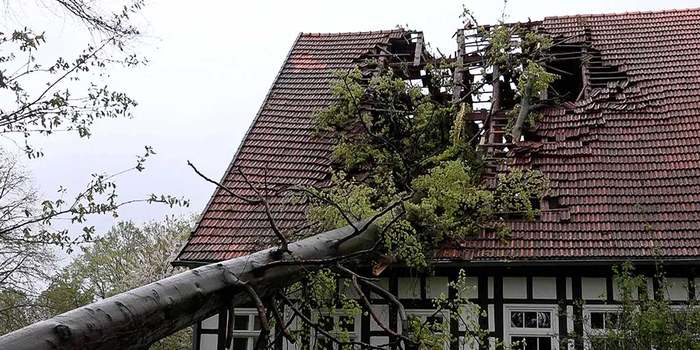 Stromausfälle und Verletzte: So zog das Unwettertief über Deutschland