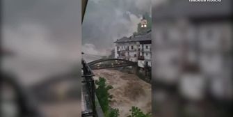 Heftige Regenfälle: Hochwasser in Italien, Tote in der Schweiz
