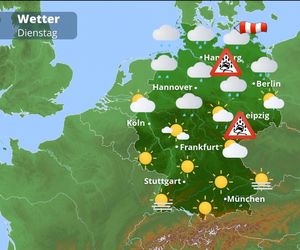 Wetter-Update: Grau im Norden, sonnig im Süden