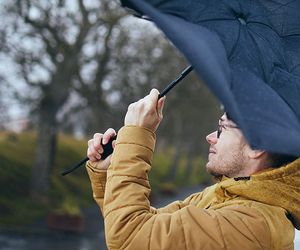 Wetter morgen am Freitag: Orkantief schickt Wind, Regen und milde Luft