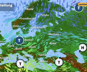 Kaltlufttropfen bringt Schnee und Schneeregen