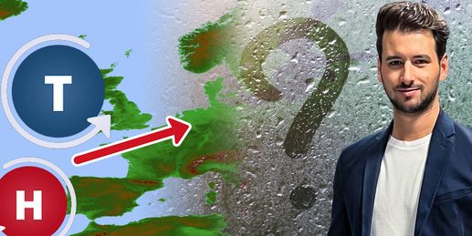 Video Wetter 16 Tage: Atlantiktiefs am Drücker - kommt jetzt der Regen?