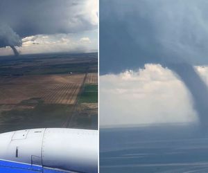 Bange Minuten: Tornado kommt Flugzeug ganz nahe