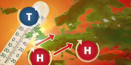 Video Wetter 16 Tage: Wie der Jetstream uns heiße Sommertage bringen kann