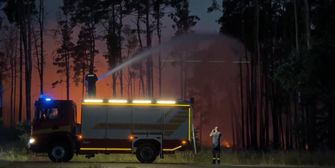 Feuerwehr kämpft weiter mit Waldbrand in Gohrischheide