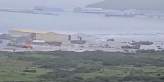 Tsunami im Pazifik nach schwerem Erdbeben in Kamtschatka
