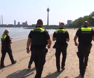 Badeverbot wegen Lebensgefahr: Düsseldorfer Ordnungsamt kontrolliert am Rhein