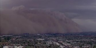 Apokalypse-Anblick in Arizona: Riesiger Sandsturm verdunkelt Himmel
