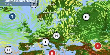 Sehr unbeständiger Freitag - Das Wetter in 60 Sekunden