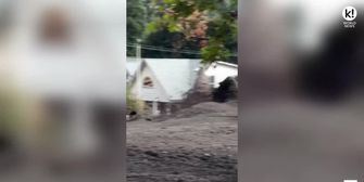 Schlammlawinen begraben Straßen und Häuser in Südkalifornien
