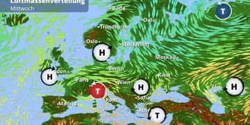 Dauerregen und Gewitter im Süden - Das Wetter in 60 Sekunden
