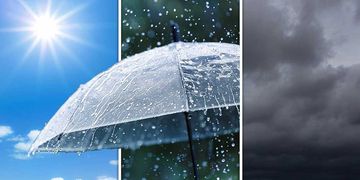 Starkregenband über der südlichen Mitte - Das Wetter in 60 Sekunden