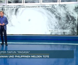Taifun RAGASA wütet in Asien