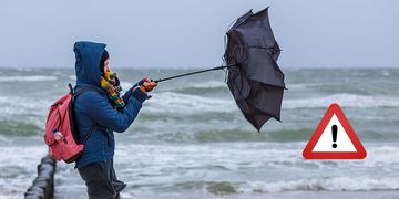 Das Wetter kurz und knapp: Sturmtief JOSHUA über Deutschland