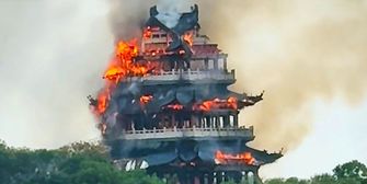 Besucher verursacht Brand in historischem Tempelkomplex