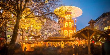 Auf den Weihnachtsmärkten wird in den nächsten Wochen eher kein Schnee fallen.