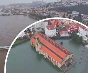 Tausende zu Evakuierung aufgerufen: Deich in Portugal durch Sturm gebrochen