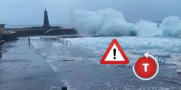 Regenmassen, Sturm, Riesenwellen! Unwetteralarm auf Kanaren und im Mittelmeer
