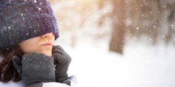 Am Sonntag fällt regional Schnee.