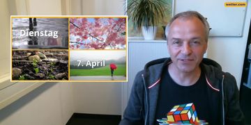 Minusgrade in der Nacht, bis zu 24 Grad am Tag - Das Wetter in 60 Sekunden