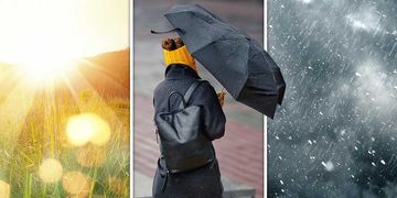 Am Dienstag ist beim Wetter von Sonne, Schauern und Schnee alles dabei.