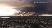 Großer Buschbrand wütet in den Everglades in Florida
