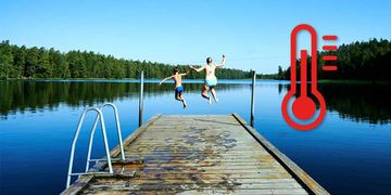 Wie warm sind die Wassertemperaturen an beliebten Seen in Deutschland?