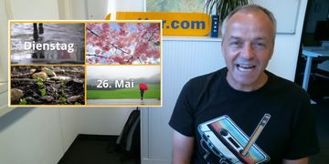 Im Süden heiß, im Norden kühler - Das Wetter in 60 Sekunden