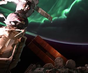 NASA-Astronaut filmt spektakuläre Nordlichter aus dem All