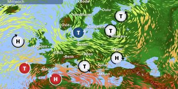 Tiefdruckgebiet bringt Wolken und Regen - Das Wetter in 60 Sekunden