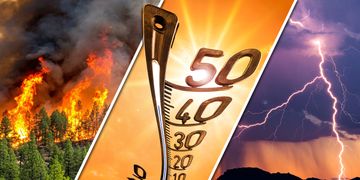 Extreme Hitze, Waldbrände und Gewitter: So geht es in den Urlaubsregionen weiter