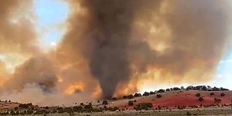 Glühender Wirbel: "Rauch-Tornado" fegt durch Utah