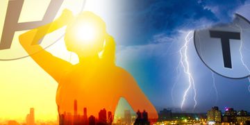 Wetter 16 Tage: Hitzehoch vor nächstem Unwettertief