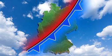 Kaltfront bringt Regen in den Westen - Das Wetter in 60 Sekunden